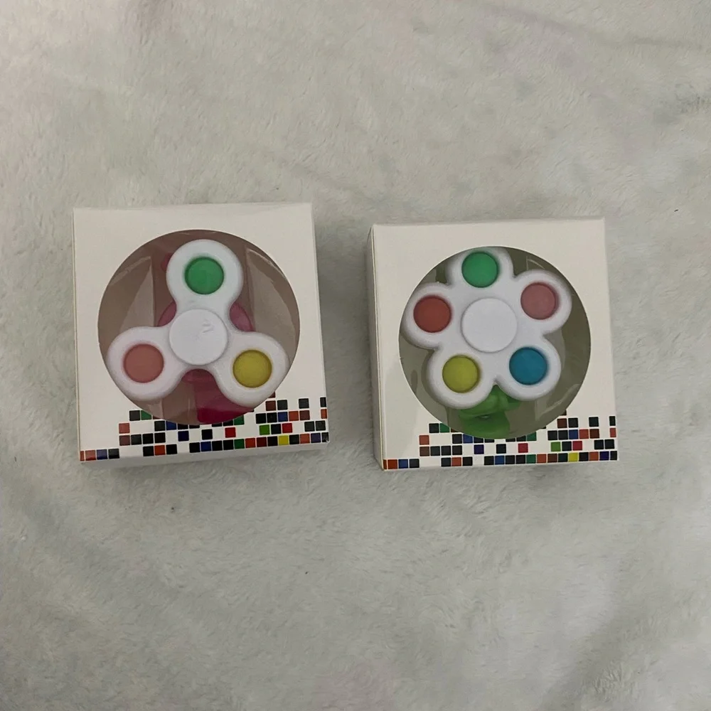 Colorful Fidget Spinner Set for Kids